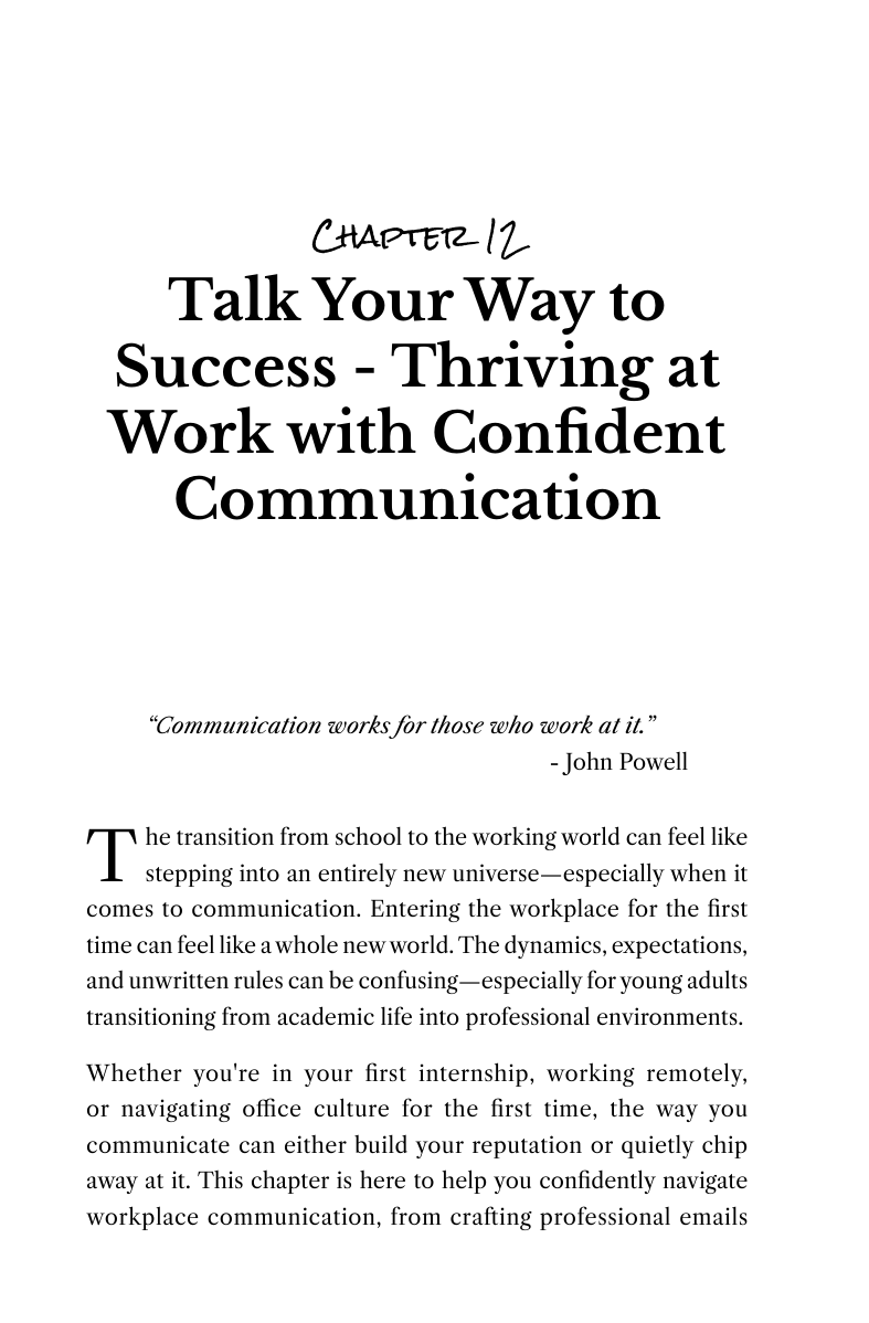 Money Skills & Communication Skills for Young Adults