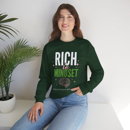 Rich in Mindset Unisex Sweatshirt